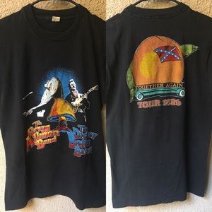 VINTAGE Gregg Allman Band Tour tee 1986